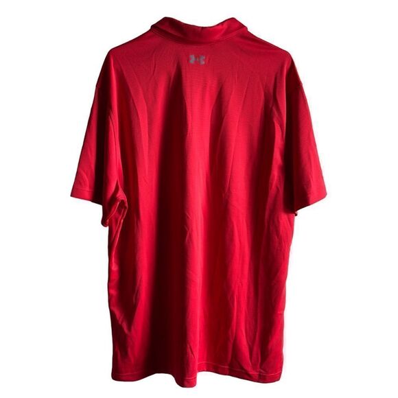 UNDERARMOUR Performance Polo Textured Heatgear Shirt 2XL - Picture 3 of 13